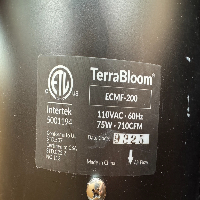 TerraBloom Inline Duct Fan image 1